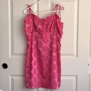 Fashion Nova Pink sundress.
